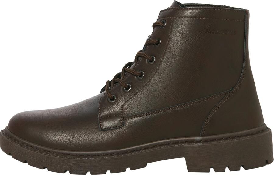JACK & JONES Veterboots donkerbruin