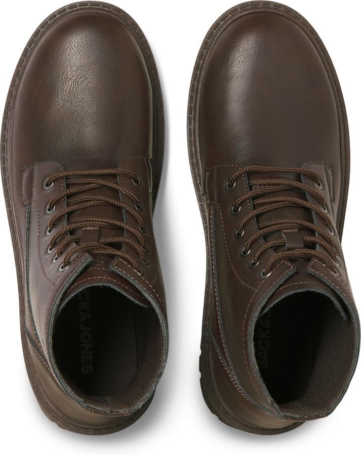 JACK & JONES Veterboots donkerbruin - Foto 3