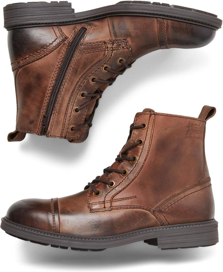 Jack & jones Laarzen Jack & Jones JFW HOWARD LEATHER BOOT - Foto 3