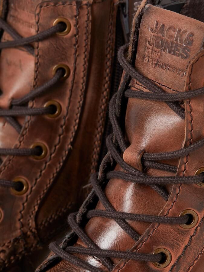 Jack & jones Laarzen Jack & Jones JFW HOWARD LEATHER BOOT - Foto 4