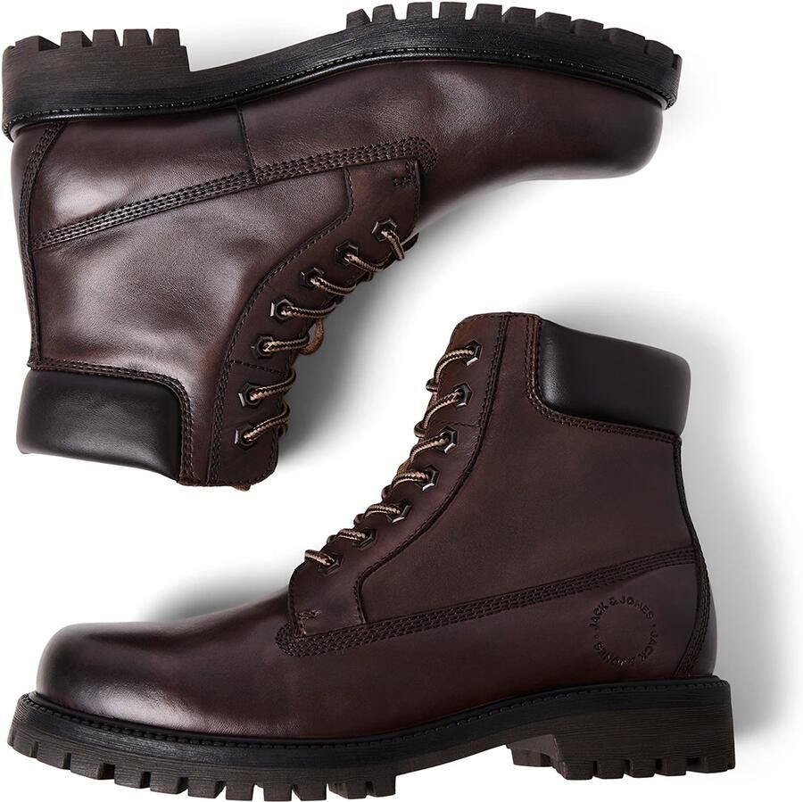 JACK & JONES JACK&JONES JFWMONTANA LEATHER BOOT Heren Laarzen - Foto 2