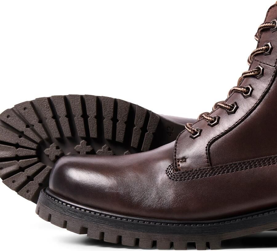 JACK & JONES JACK&JONES JFWMONTANA LEATHER BOOT Heren Laarzen - Foto 3
