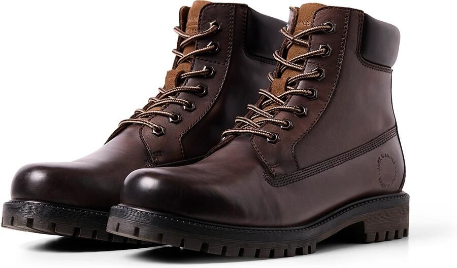 JACK & JONES JACK&JONES JFWMONTANA LEATHER BOOT Heren Laarzen - Foto 5