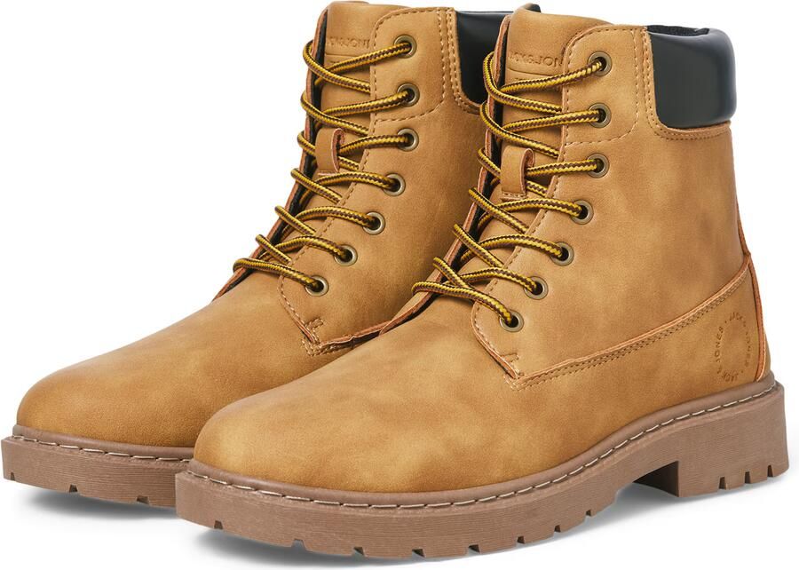 JACK & JONES JACK&JONES JFWAINSWORTH PU BOOT Heren Laarzen - Foto 5