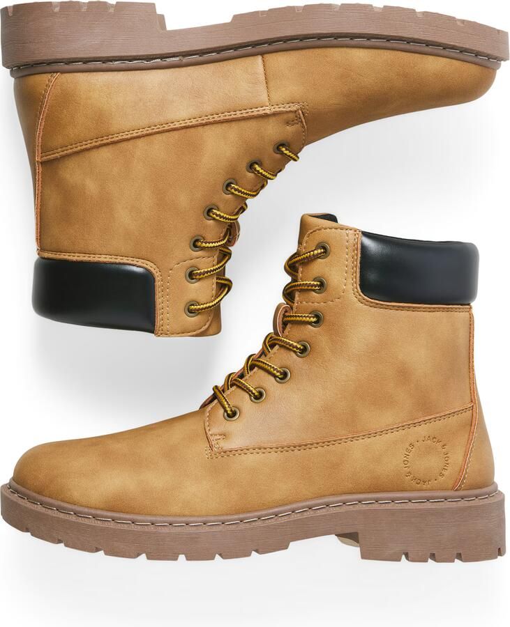 JACK & JONES JACK&JONES JFWAINSWORTH PU BOOT Heren Laarzen - Foto 4