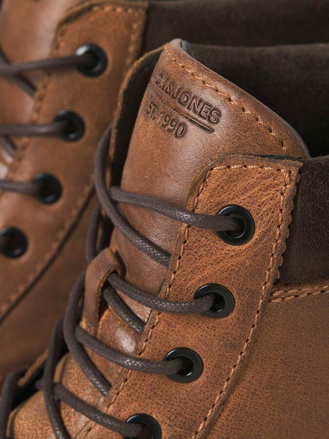 JACK & JONES JACK&JONES JFWCRANFIELD LEATHER BOOT LN Heren Laarzen - Foto 5