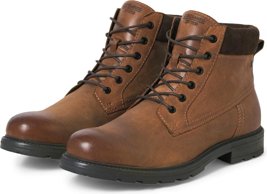 JACK & JONES JACK&JONES JFWCRANFIELD LEATHER BOOT LN Heren Laarzen - Foto 6