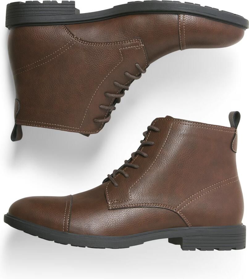 JACK & JONES Veterboots 'JFWDANBY' bruin - Foto 3