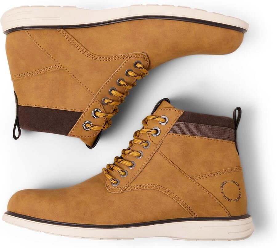 JACK & JONES Veterboots 'JFWDENVER' mosterd - Foto 2