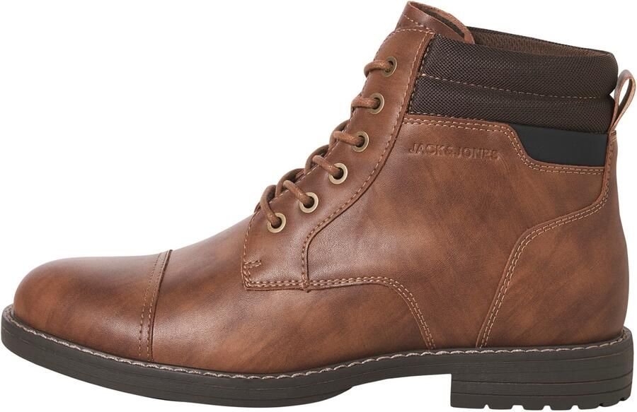 JACK & JONES Veterboots 'JFWDINNINGTON' cognac