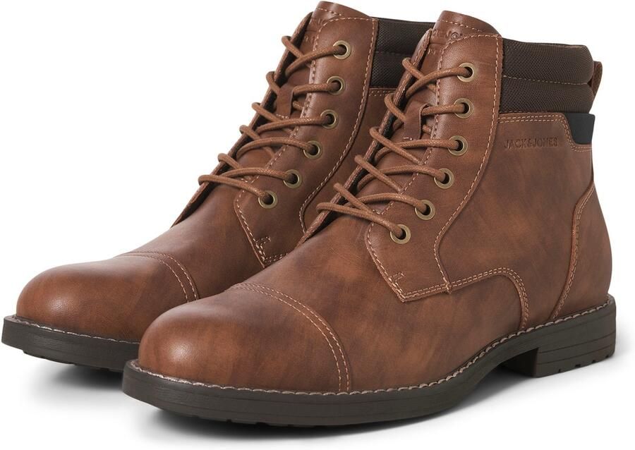 JACK & JONES Veterboots 'JFWDINNINGTON' cognac - Foto 4