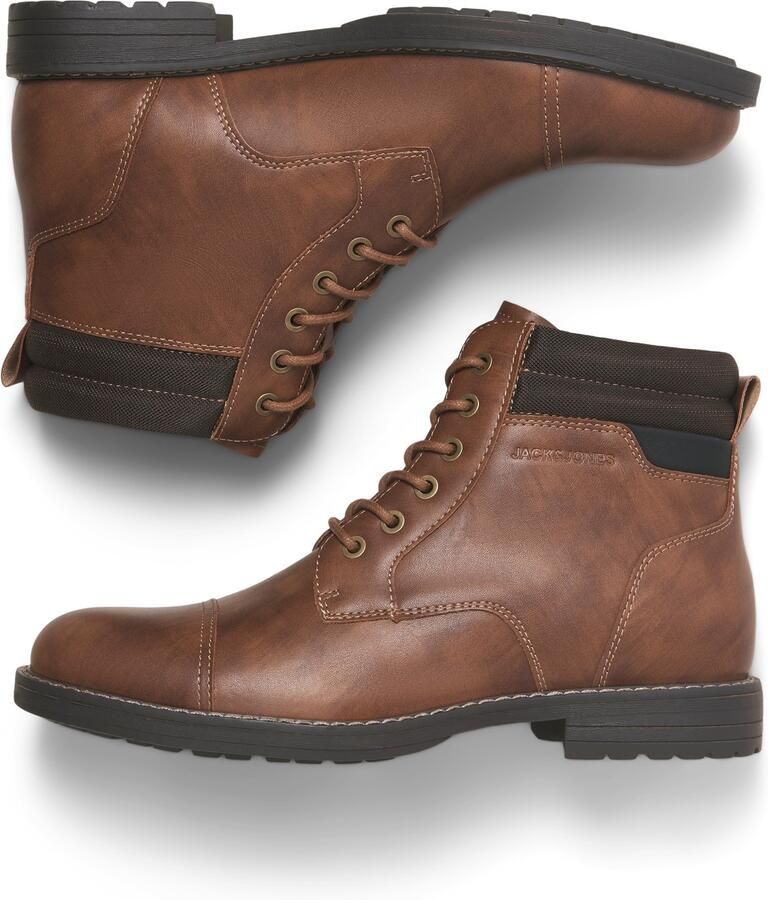JACK & JONES Veterboots 'JFWDINNINGTON' cognac - Foto 3