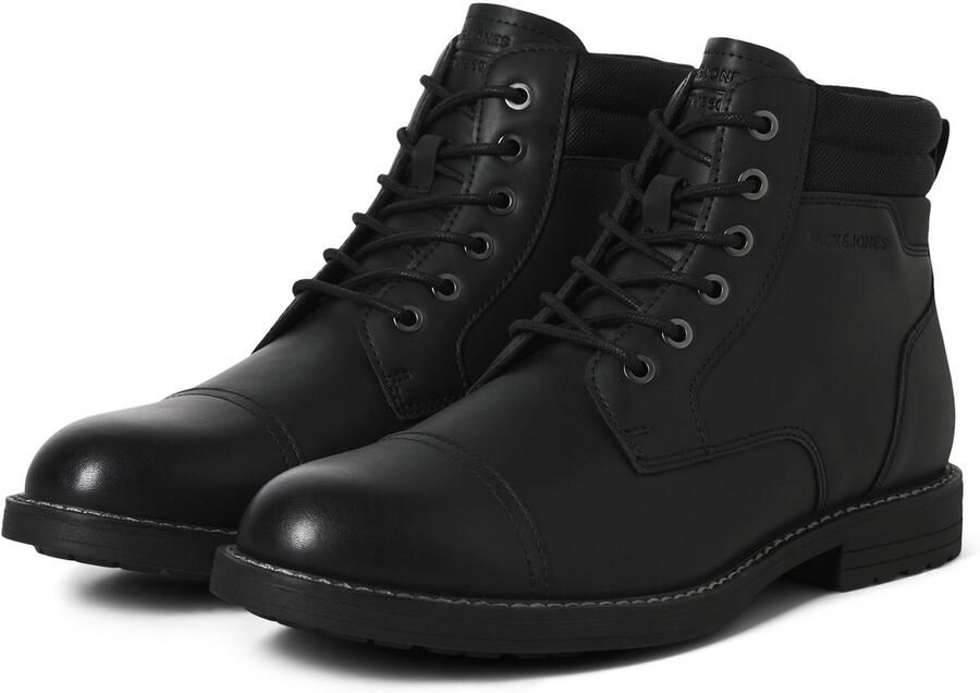 JACK & JONES Veterboots 'JFWDINNINGTON' zwart - Foto 4