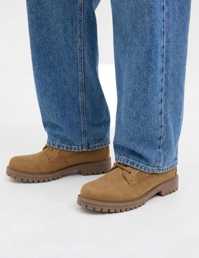 JACK & JONES Veterboots 'JFWMONTANA' mosterd zwart - Foto 4