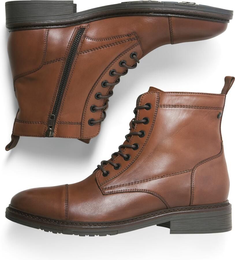 JACK & JONES JACK&JONES JFWWENTWORTH LEATHER BOOT LN Heren Laarzen - Foto 2