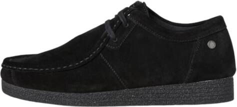 Jack & jones Veterschoenen van suède model 'Woz'