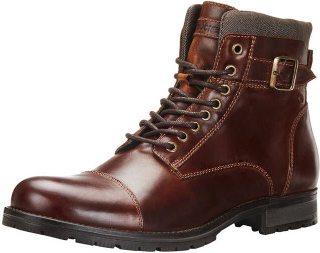 JACK & JONES Bottine Jfw Albany Leather Noos voor heren Bruin 40 42 - Foto 2