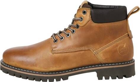 JACK & JONES JACK&JONES JFWQUEENSWAY LEATHER BOOT SN Heren Laarzen - Foto 5