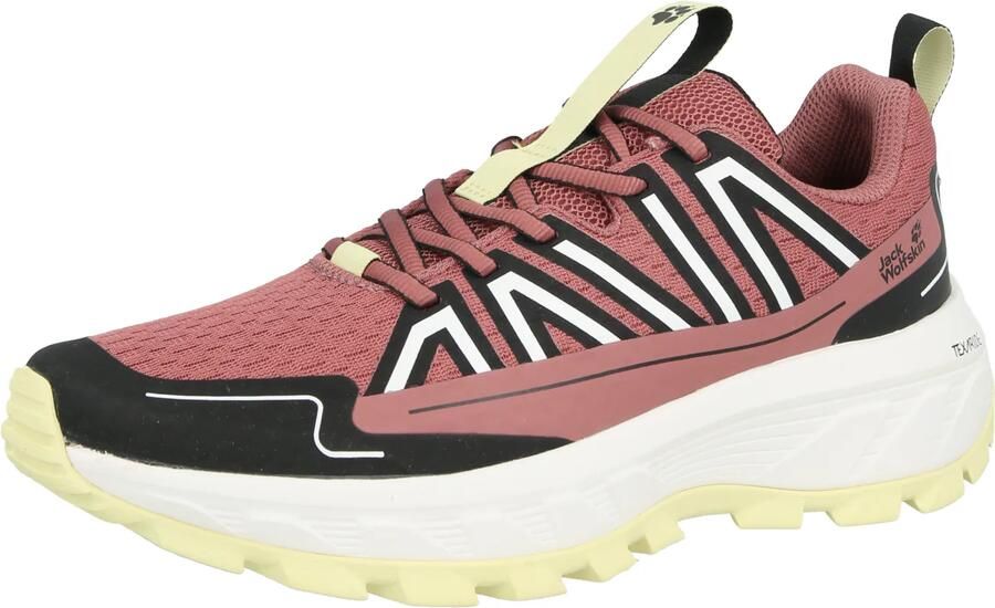 Jack Wolfskin Women's Wild Hike Low Multisportschoenen bruin wit - Foto 2