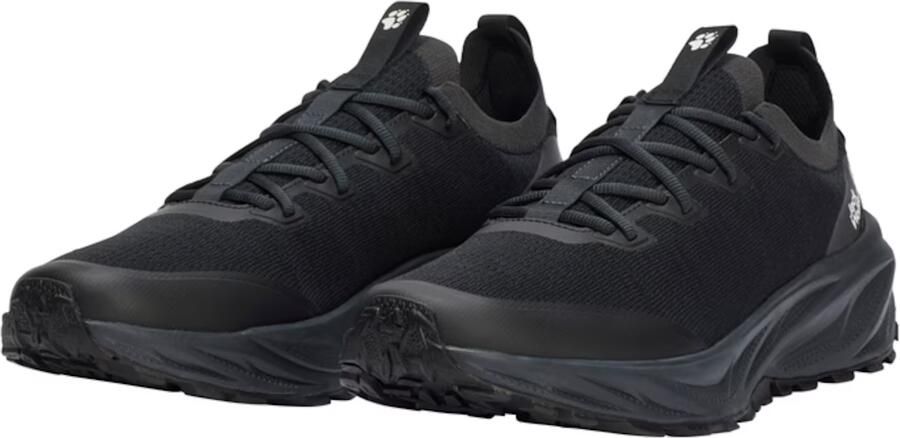 Jack Wolfskin PS Trail Knit Low Multisportschoenen zwart - Foto 6