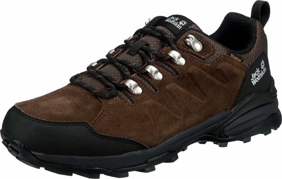 Jack Wolfskin Refugio Texapore Low Men Waterdichte wandelschoenen Heren Brown Phantom - Foto 3
