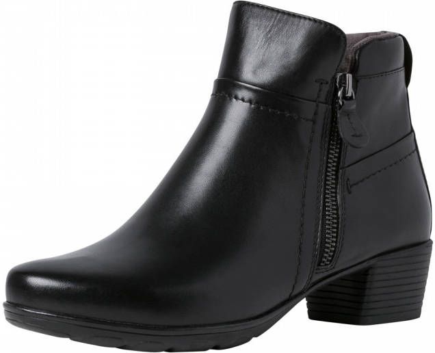 Jana Dames Enkellaars 25307 001 Zwart Wijdte H - Foto 2