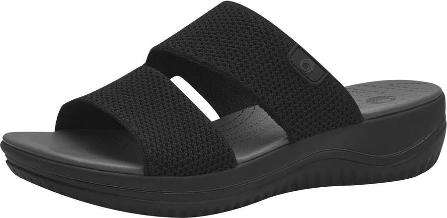 Jana Dames Slipper 27270-001 Zwart Wijdte H - Foto 4
