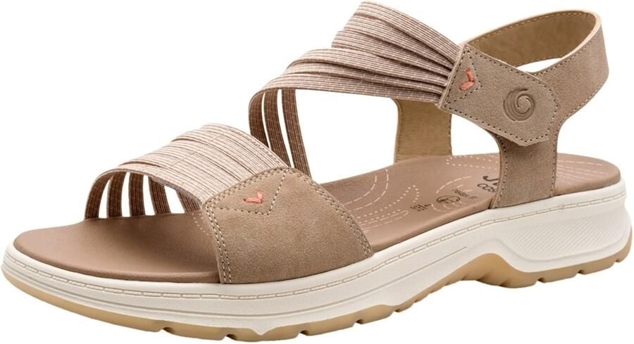 JANA Sandaal 'Coshy-Sandalen mit Klettverschluss' lichtblauw - Foto 2
