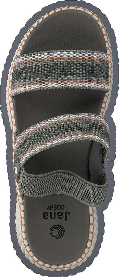 Jana Dames Coshy Inselflair Die Hallux-freundliche Sandale 8-28760-44 798 H-breedte - Foto 6