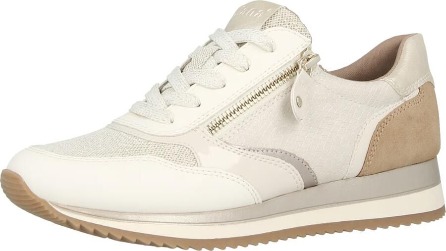 Jana Dames Sneaker 23774-414 Ivoor Combi Wijdte H - Foto 2