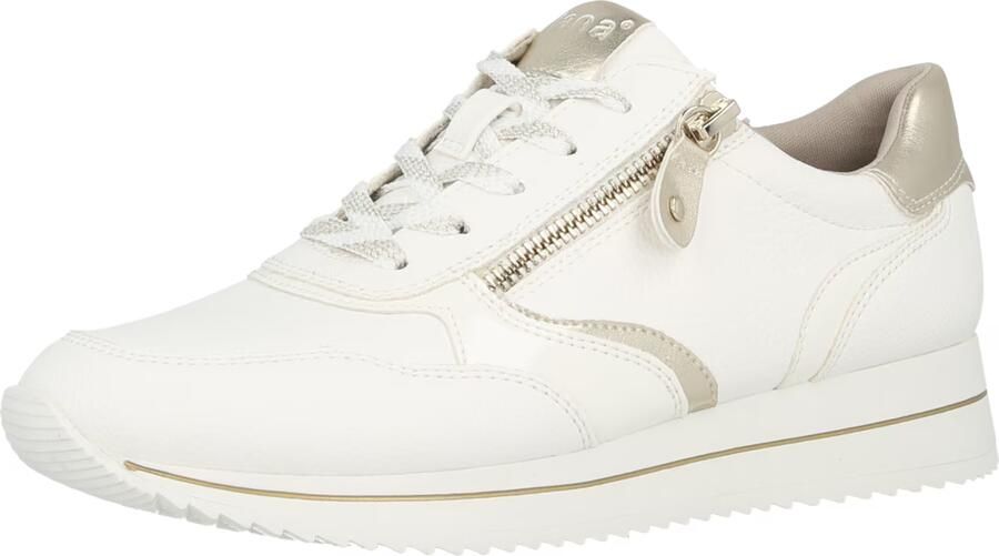 Jana Dames Sneaker 23774-196 Wit Combi Wijdte H - Foto 2