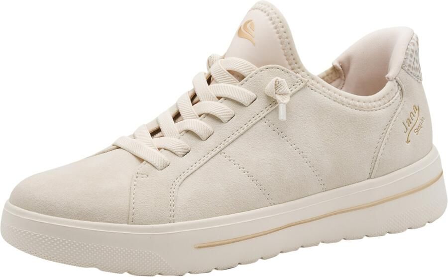 JANA Sportieve veterschoen 'Tamaris Schnür-Sneaker' beige - Foto 6