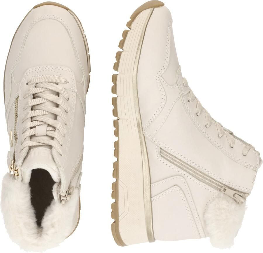 Jana Dames Veterboot 26268-411 Lichtbeige Wijdte H - Foto 4