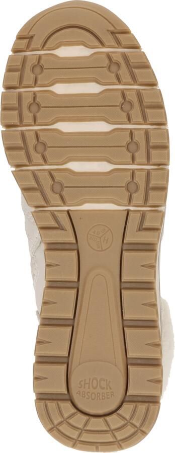 Jana Dames Veterboot 26268-411 Lichtbeige Wijdte H - Foto 2