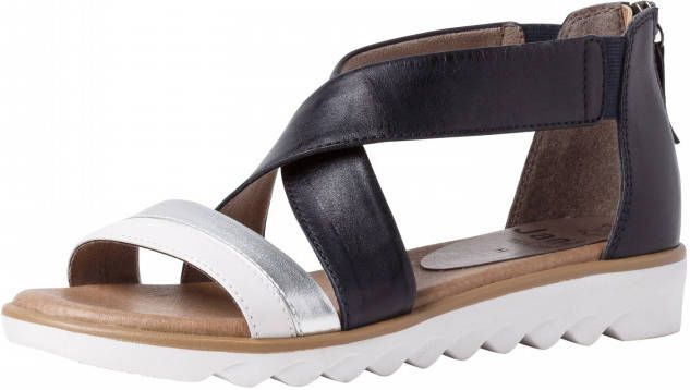 Jana Dames Sandaal blauw H-breedte - Foto 2