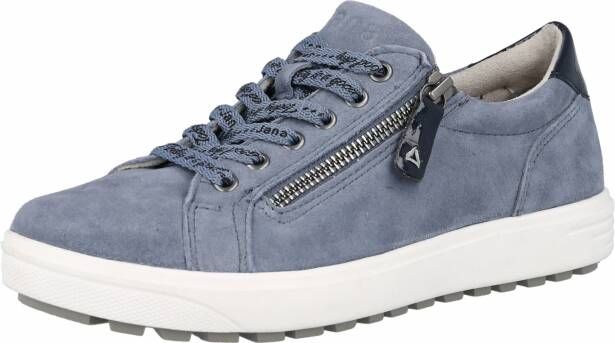 Jana Dames Sneaker 23611-28-802 Jeansblauw Wijdte H - Foto 9