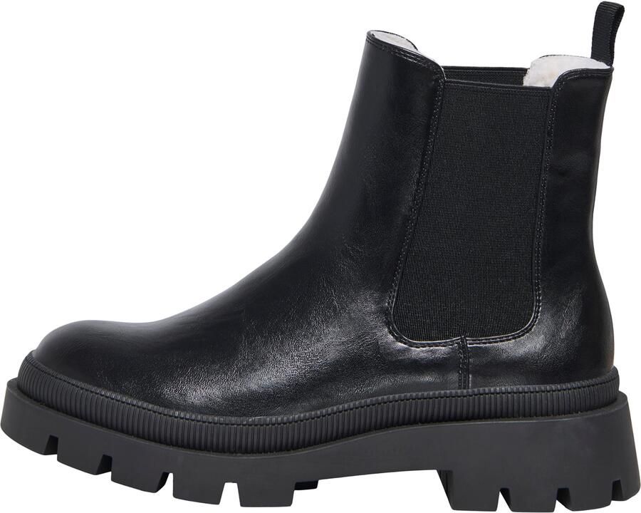 JDY Chelsea boots ' ANNA' zwart