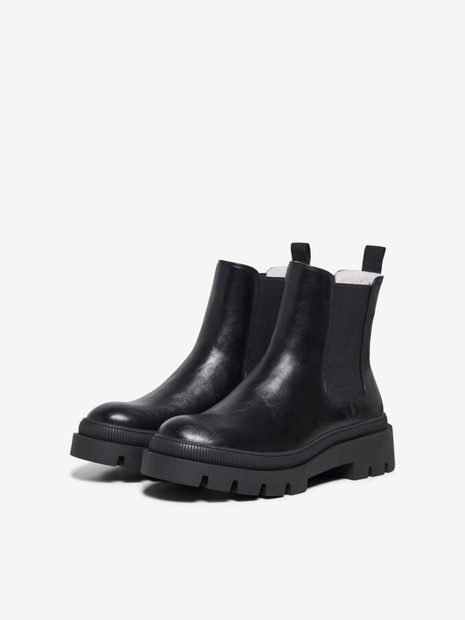 JDY Chelsea boots ' ANNA' zwart - Foto 3