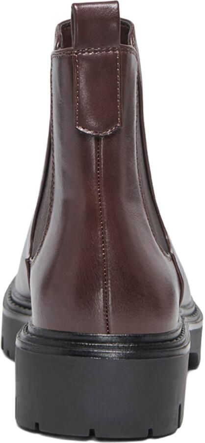 JDY Chelsea boots ' Emma' kastanjebruin zwart - Foto 5