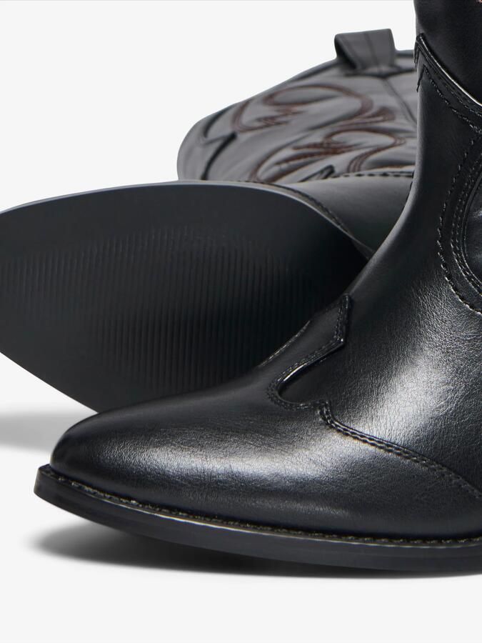 JDY Cowboylaarzen ' JANE' zwart - Foto 3