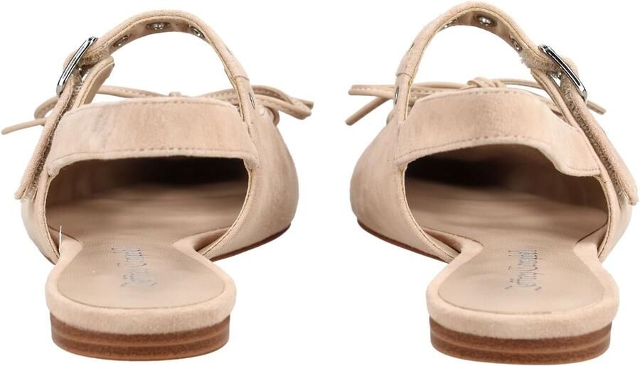 Jeffrey Campbell Ballerina met riempjes beige - Foto 4