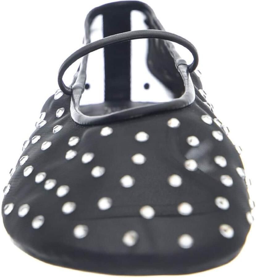 Jeffrey Campbell Ballerina met riempjes 'SWANLAKE-J Black Combo' zwart - Foto 2
