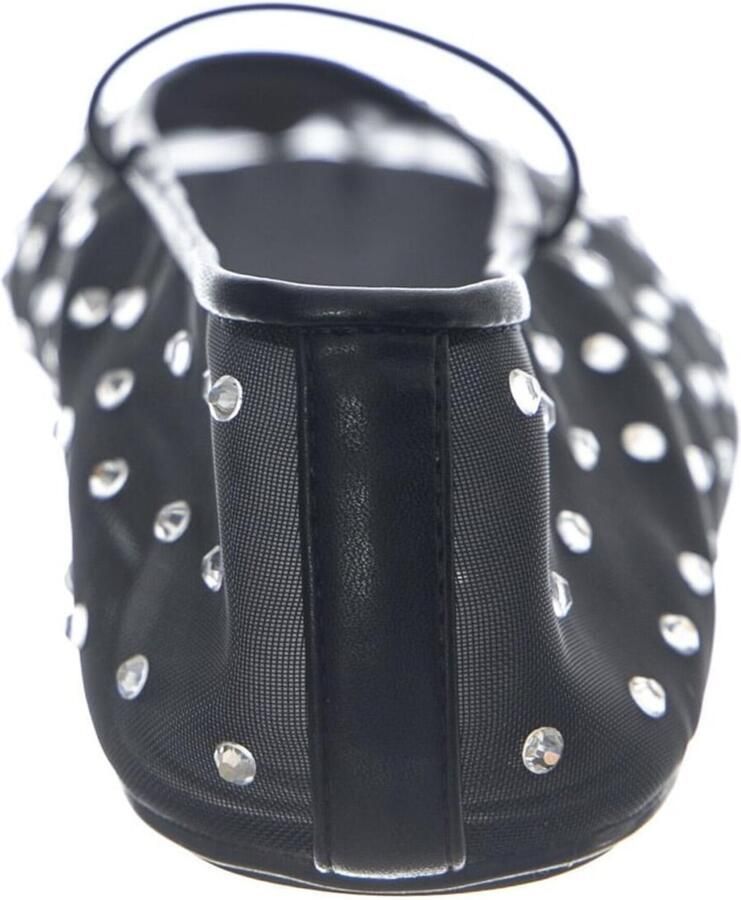 Jeffrey Campbell Ballerina met riempjes 'SWANLAKE-J Black Combo' zwart - Foto 3