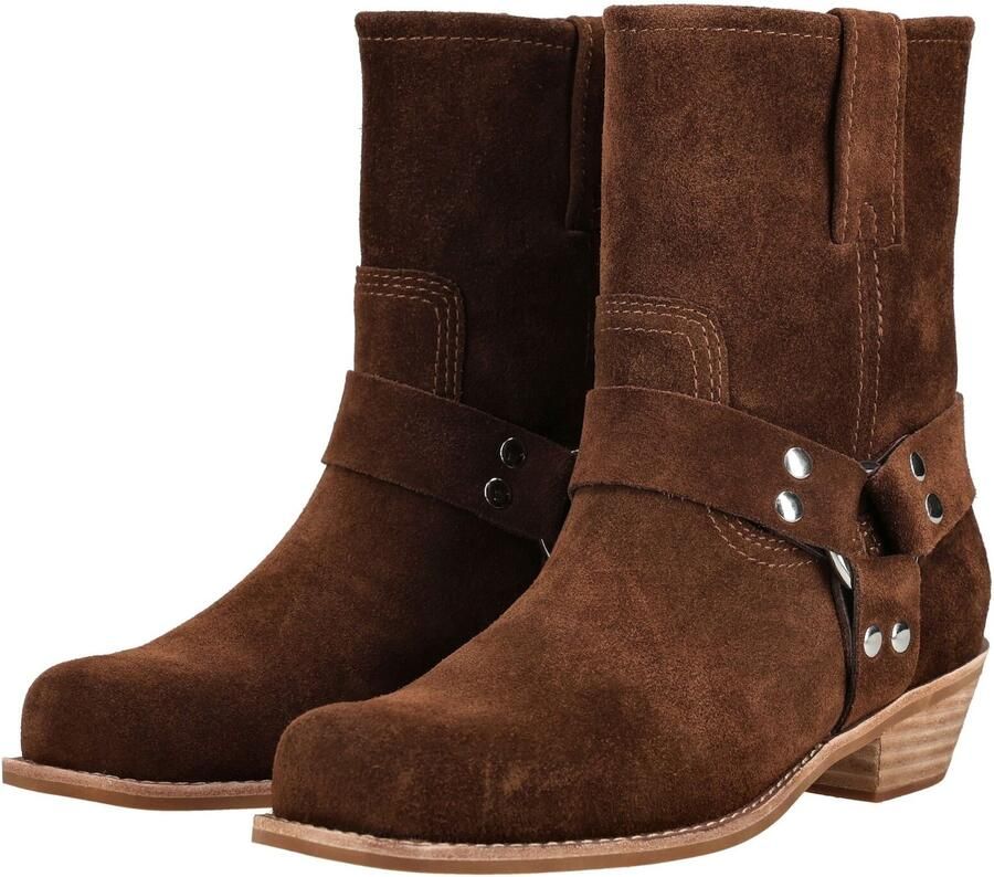 Jeffrey Campbell Cowboylaarzen donkerbruin - Foto 4