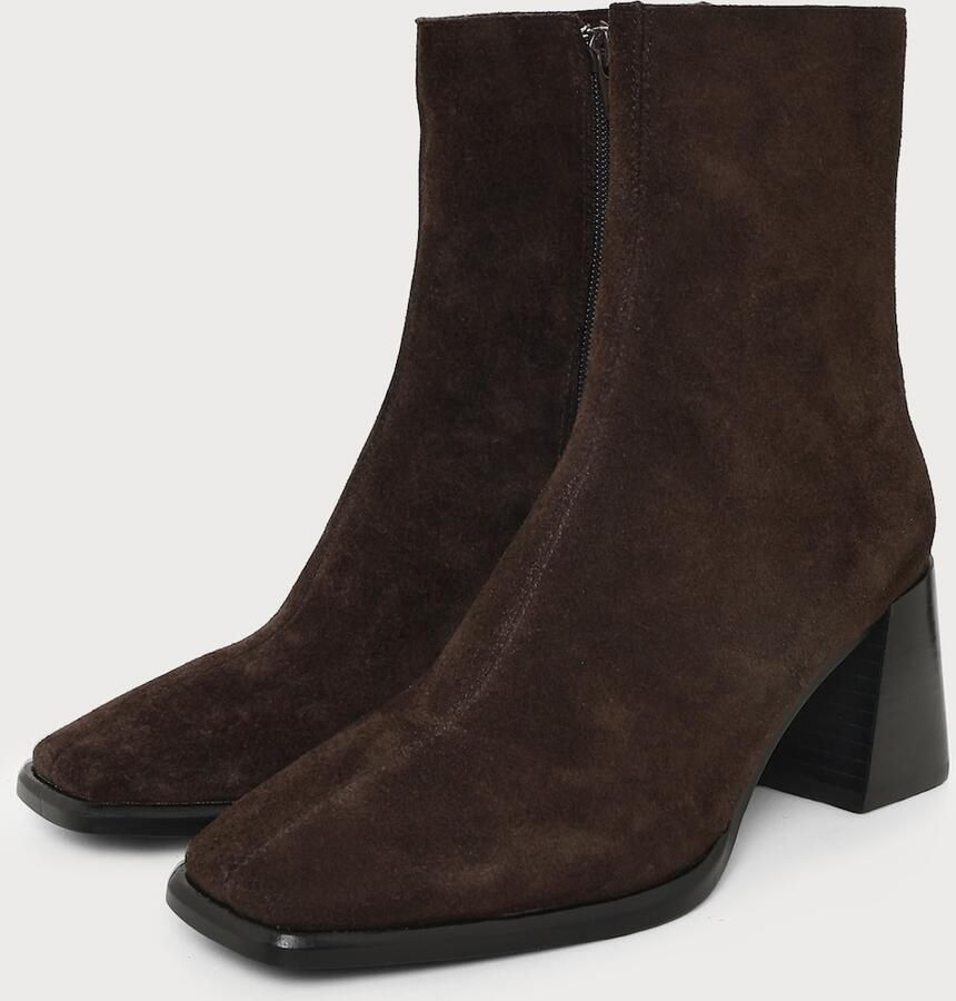 Jeffrey Campbell Enkellaarsjes 'SHERPAL 2' donkerbruin - Foto 2