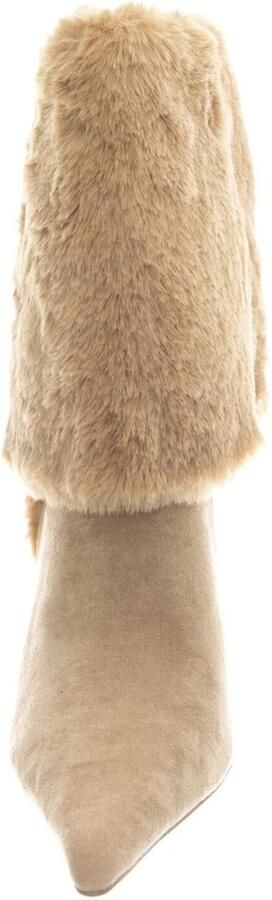 Jeffrey Campbell Laarzen 'FENNEC-F Beige Suede' beige - Foto 5
