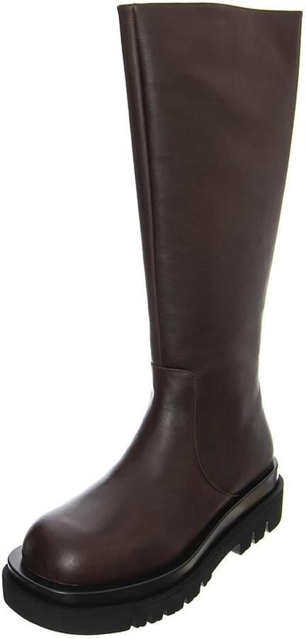 Jeffrey Campbell Laarzen 'Tanked-Kh' bruin