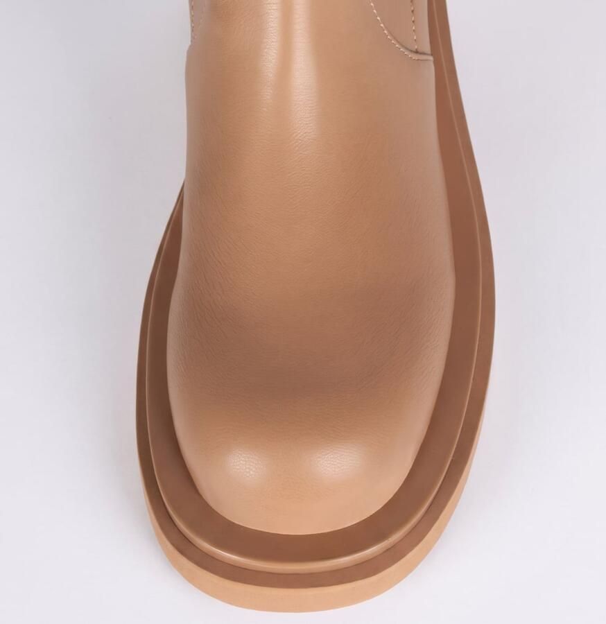 Jeffrey Campbell Laarzen 'Womens Tanked-Ok Beige Natural Boots' beige - Foto 2