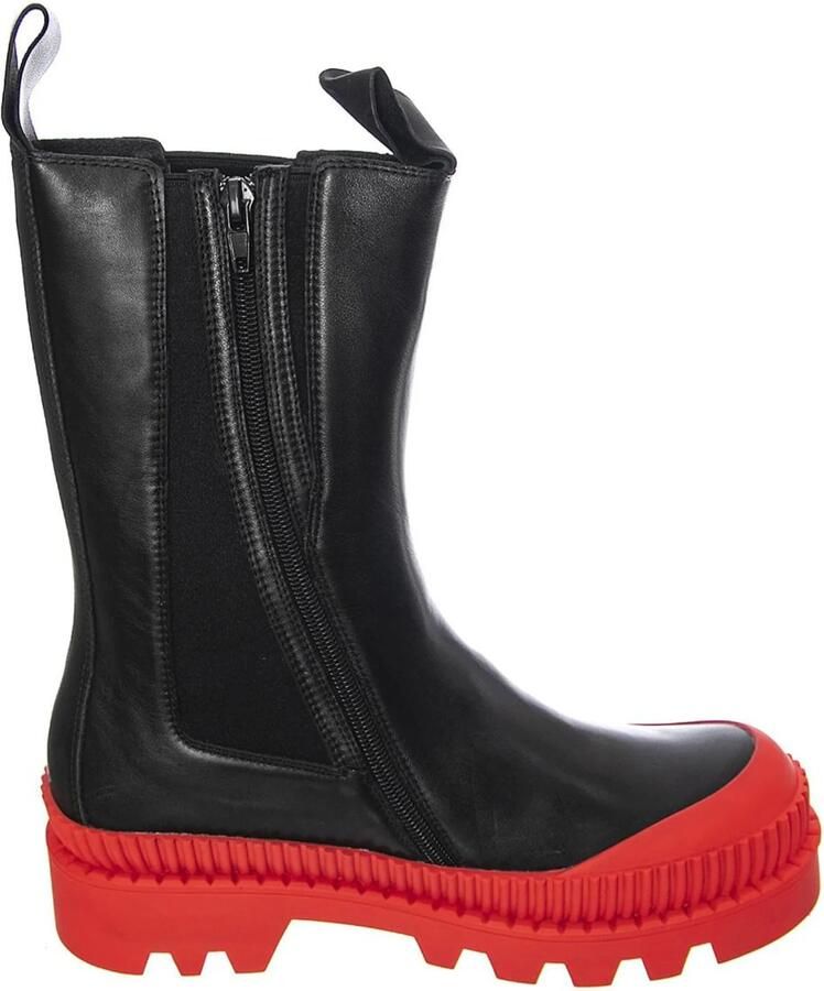 Jeffrey Campbell Laarzen 'Womens Trecking Black Red Boots' zwart - Foto 2