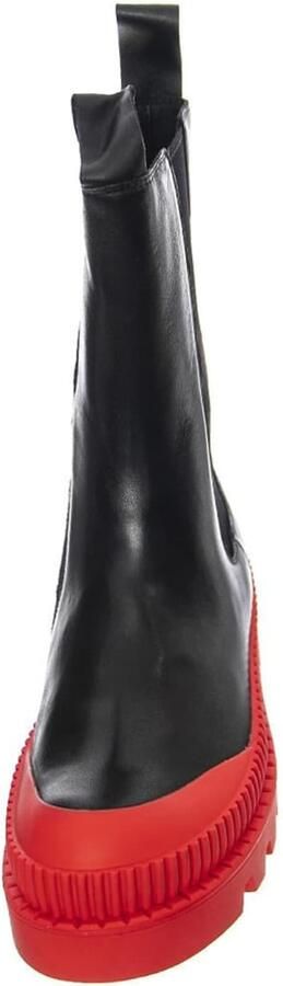 Jeffrey Campbell Laarzen 'Womens Trecking Black Red Boots' zwart - Foto 5